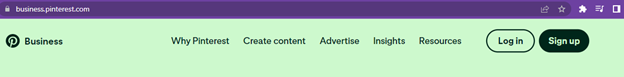 Pinterest business